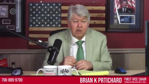 Brian K Pritchard, First Vice Chair Georgia Republican Party Inc