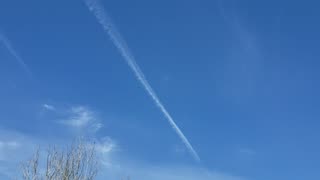 Pictou County, Nova Scotia, Chemtrails Sunday May 5th 2024 ONE