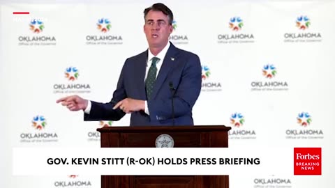 JUST IN- Gov. Stitt Claims Businesses Will Flee NYC To Oklahoma After Trump Criminal Conviction