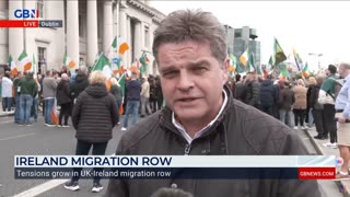Dublin revolts against migrants-we are full!! They are erasing our culture (GB News) 6-05-24