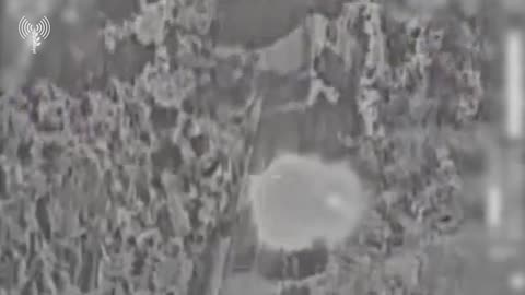 The IDF publishes footage of the strike in Majdel Selm
