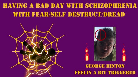 Having a Bad Day with Schizophrenia with Fear/Self Destruct/Dread