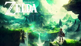 Best fantasy music for relaxation, with river water sounds (Legend of Zelda - Breath of the Wild)