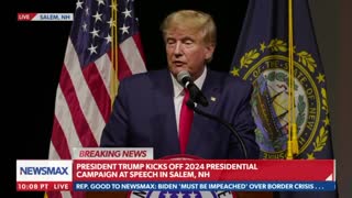 Campaign Kick Off Speech | New Hampshire | 1/28/22