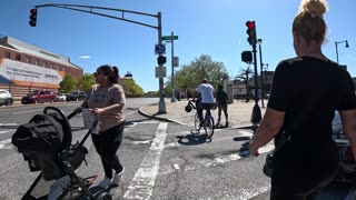 💥ROXBURY CROSSING Safety Tips Boston Bike Riding🚴🏻‍♂️💥