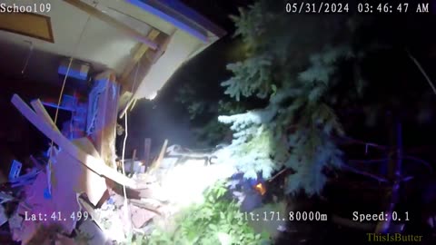 Driver crashes into Sheffield Lake home after leading police chase