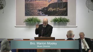 Pastor C. M. Mosley, Series: Joshua, Finishing Right, Joshua 23:1-2, Sunday Evening, 1/29/2023