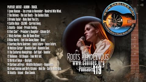 January 2023's edition of "ROOTS RENDEZVOUS" from www.sablues.org.