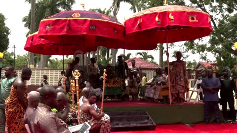 Ghana unveils looted treasures stolen by the British