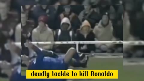 Deadly tackle to kill Ronaldo