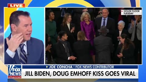 Jill Biden Caught KISSING Kamala's Husband