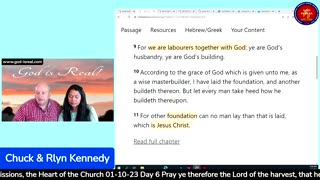 God Is Real 01-10-23 Missions, The Heart of the Church Day 6 - Pastor Chuck Kennedy