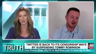 TOMMY ROBINSON SPEAKS OUT AFTER BEING SUSPENDED FROM TWITTER