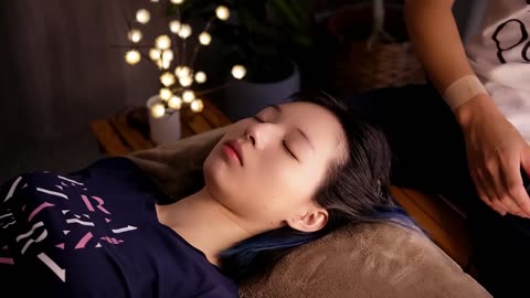 ASMR | Massage to relieve eyestrain, and increase motivation
