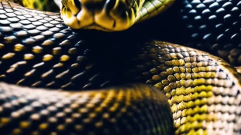 Green Anaconda Snake Animals Videos For Kids