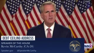 Speaker McCarthy addresses the nation about a responsible debt limit