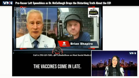 Pro-Vaxxer Left Speechless as Dr. McCullough Drops the Disturbing Truth About the COVID Shots