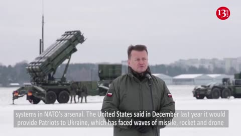 Poland shows off Patriot air defence missile system in 'deterrent' exercises