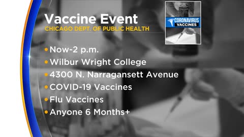 CDPH hosting COVID, Flu vaccine clinic at Wilbur Wright College