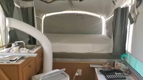 How we added air conditioning to our camper