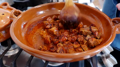 Try this NEW Quick & EASY Method to make PERFECT Beef Carne con Chile COLORADO Y PAPAS Every Time!!!