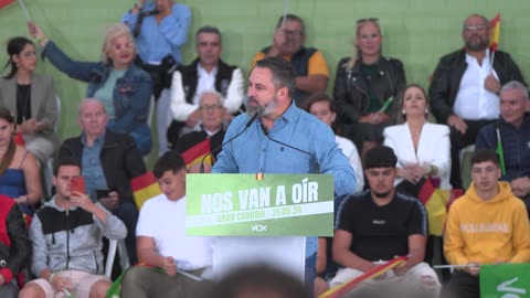 Mitin de VOX para el 9J europeo en Las Palmas con Abascal y Girauta