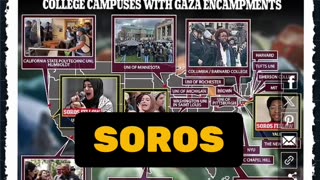 Soros funding Anti-Israel Protestors #Israel #Palestine #Protestors