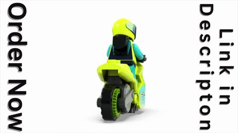 LEGO City Cyber Stunt Bike 60358 Building Toy Set for Kids, Boys, and Girls Ages 5+ (13 Pieces)