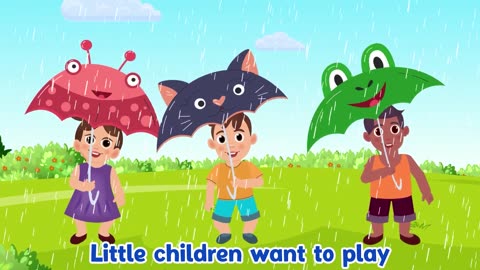 Rain Rain Go Away Nursery Rhyme ☔🌦️ | Song for Children | Nanyland Kids Tales
