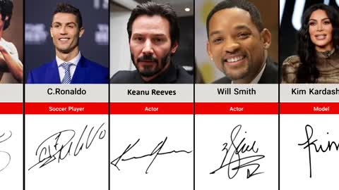 Coolest Signatures From Famous People