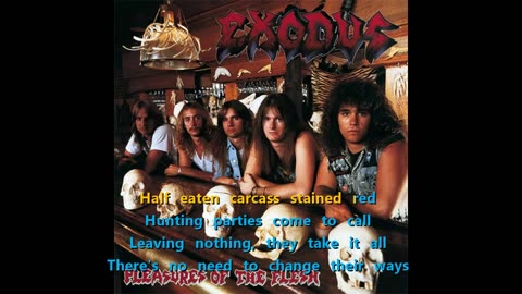 Exodus - Pleasures of the Flesh {lost mercenary karaoke}