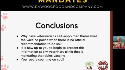 Conclusions on Rabies Vaccine Mandates