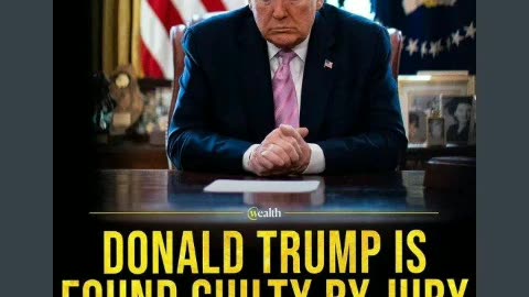 They convicted trump but trump shall overcome this 5/30/24 👎😡🙏 USA 🇺🇸