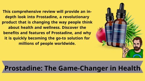 Prostadine The Game Changer In Health Prostate