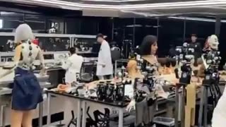 A creepy Humanoid factory in China