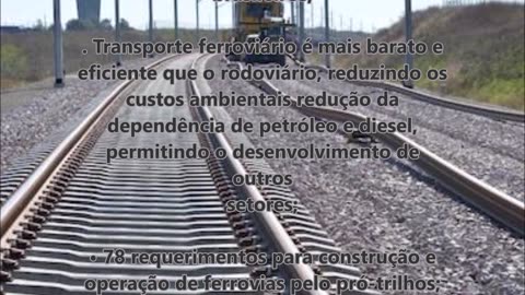 RETOMADA DO DESENVOLVIMENTO DA MALHA FERROVIÁRIA / GOVERNO JAIR BOLSONARO: