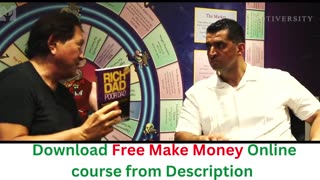 How to make money by Robert Kiyosaki | Make money online course