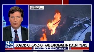 Tucker Carlson Rips Biden Admin's Lack Of Concern Over 'Toxic Smoke' From Ohio Trainwreck