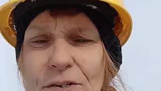 Woman construction worker gives Dylan Mulvaney a dose of reality....