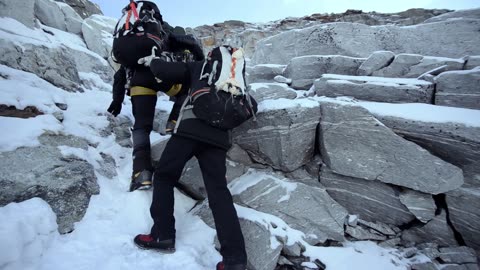 Accidental Climber at Mount Everest