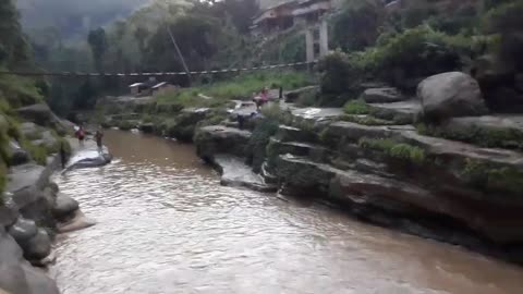 Naphakhum Waterfall , Bandarban, Bangladesh