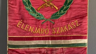 Hungarian parade banner