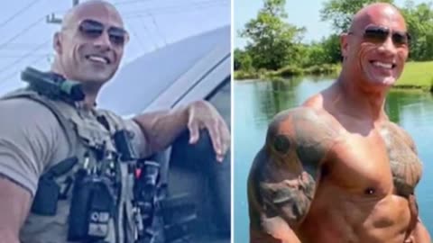 Dwayne 'The Rock' Johnson was stunned by his double!