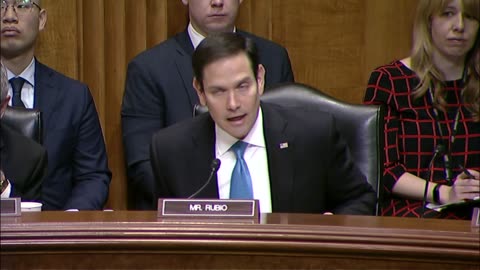 Senator Rubio questions the Biden Administration's strategic vision on the new world order