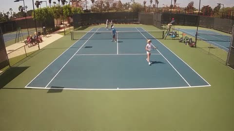Tennis Match - Golden Ball 02