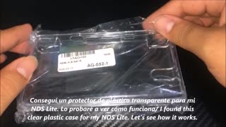 Nintendo DS Lite Clear Cover/Protector transparente para Nintendo DS Lite