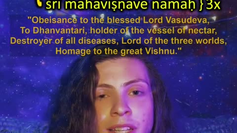 Gaiea Sanskrit - Vāsudevāya Dhanvantaraye Meditation Mantra (Yamsox Live Chanting May 3rd, 2024)