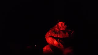 Night vlog under a tarp. Woodland wildcamping 19th Feb 2023