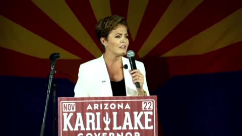 Live at Kari Lake's BACK THE BLUE Rally in Cave Creek, AZ The Fight is Not Over Yet.