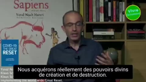 Yuval Noah Harari, fou furieux et conseiller de Klaus Schwab Covid 19 Coronavirus